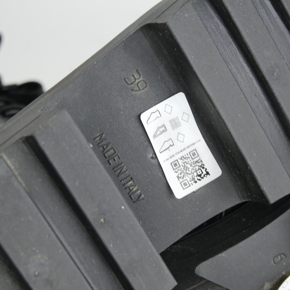 Chunky Platform Boots Goth Industrial Rave Club Kid Vegan Faux Leather Shoes 8 - Picture 10 of 11